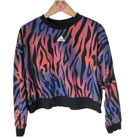 tijgerprint adidas|adidas Women's Tiger Printed Sweatshirt .